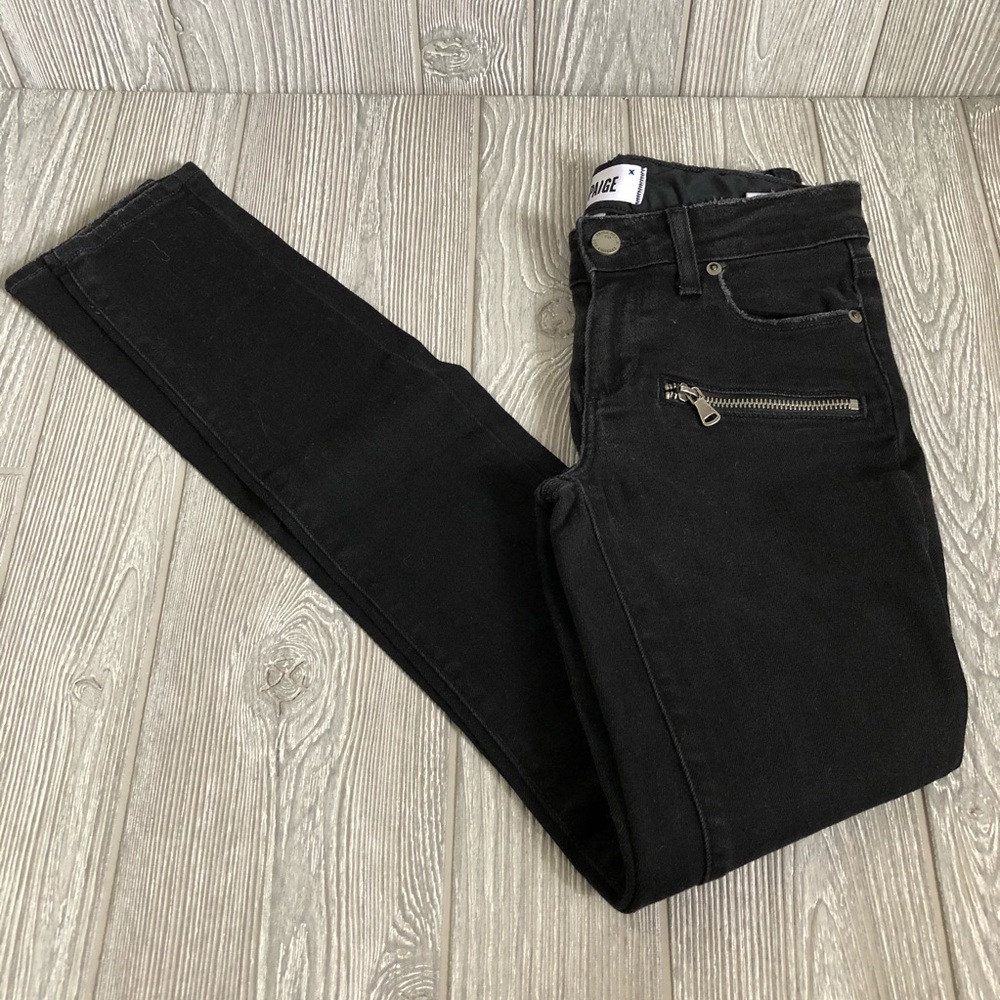 Paige Vintage Black Women’s Denim Jeans